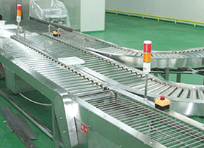 動(dòng)力伸縮輸送機(jī)滾筒線