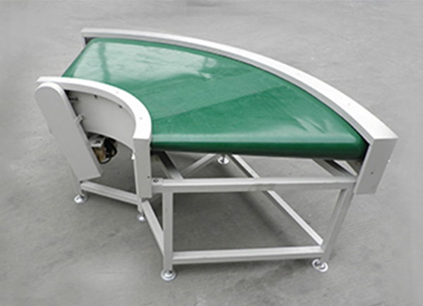 轉(zhuǎn)彎接口皮帶輸送機